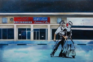 Vessal Street 120x180 cm Oil color on canvas 2011